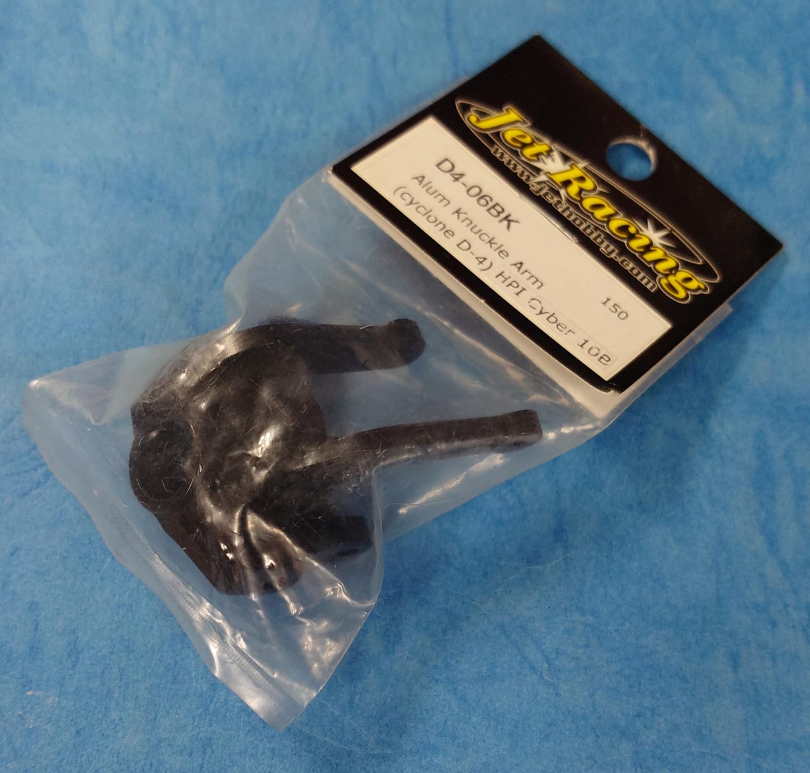 Jet Racing D4-06BK - Alum Knuckle Arm Cyclone D-4