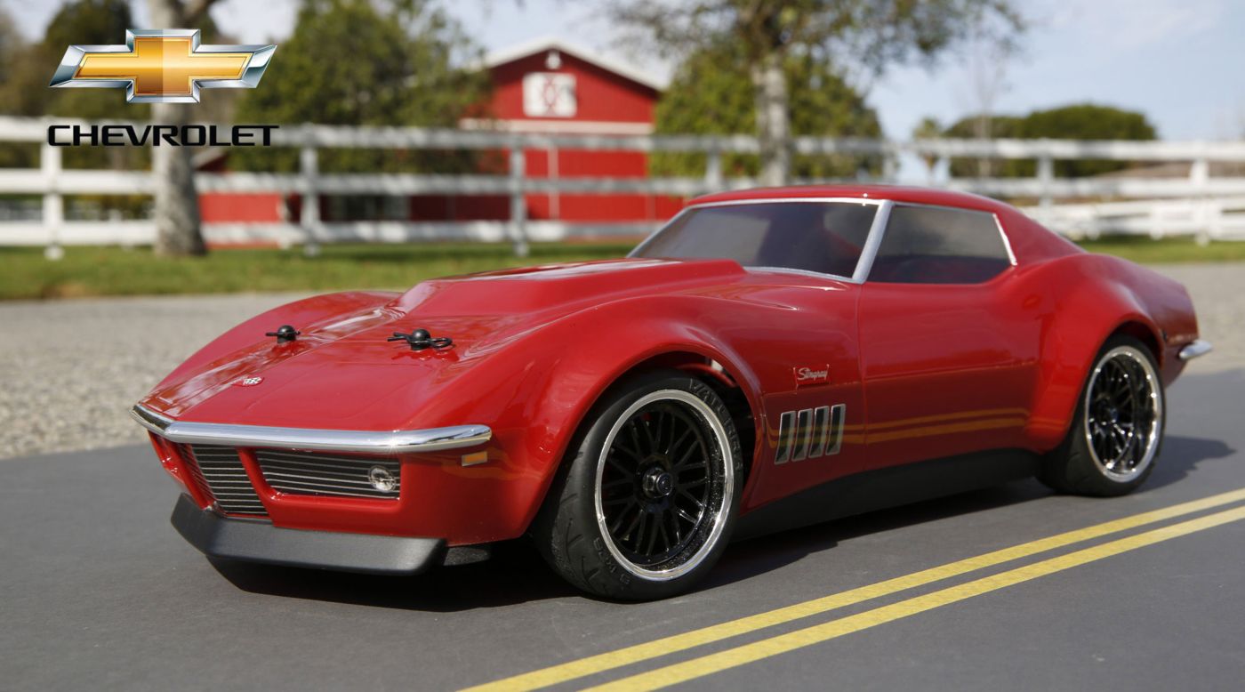 Vaterra VTR03022 - 1/10 1969 Custom Corvette Stingray V100-S RTR