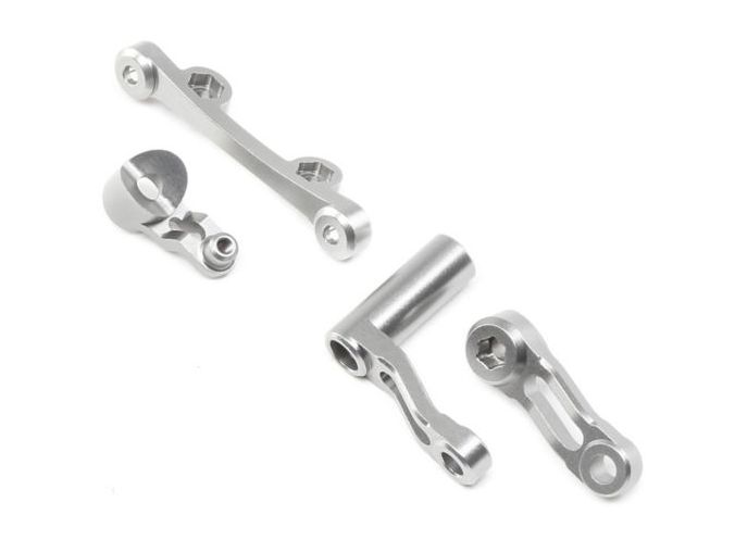 Losi LOS331002 - Aluminum Bellcrank Servo Saver Set (Baja Rey)
