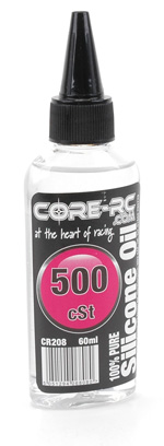 Core CR208 - CORE RC Silicone Oil - 500cSt - 60ml