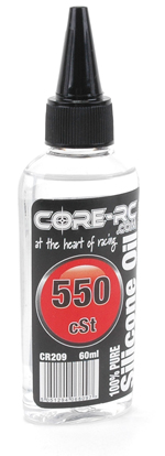 Core CR209 - CORE RC Silicone Oil - 550cSt - 60ml