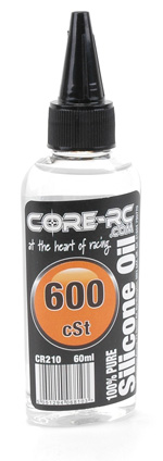 Core CR210 - CORE R/C Silicone Oil - 600 cSt - 60ml