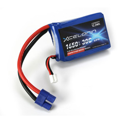 Losi LOSB9872 - 7.4V 1650mAh 2S 30C LiPo: Crawlers