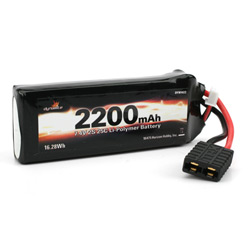 Dynamite DYN1422 - Li-Po Bttery Pack: 1/16 Traxxas Vehicles (7.4V 2200mAh 2S 25C Li-Po)  