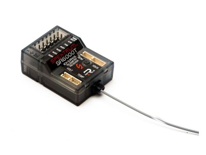 Spektrum SPMSR6000T - SR6000T 6-Channel DSMR Slim Receiver with Telemetry