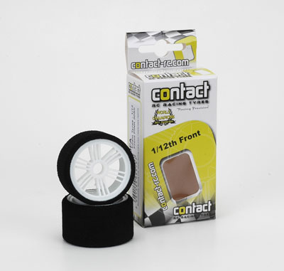 Contact JT32FA - Foam Tyres - 1/12 Front MAGENTA 32Sh