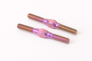 Schumacher U4326 - Titanium Turnbuckle; purple - 30mm (pr)