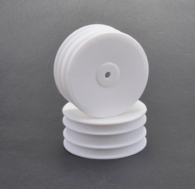 Schumacher U4496 - Wheel; Hex Front - White - 4wd - pr