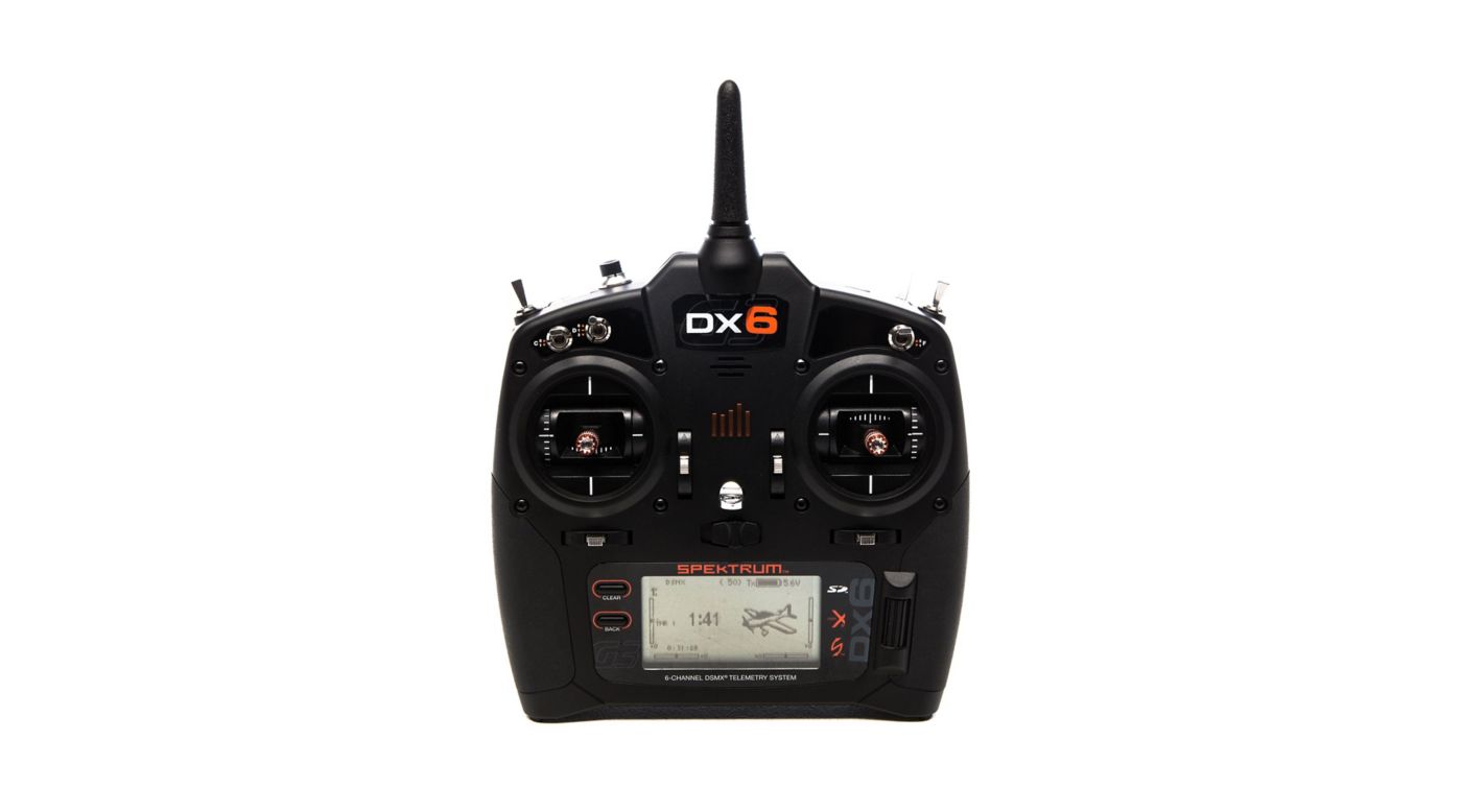 Spektrum SPM6755 - DX6 6-Channel DSMX Transmitter Gen 3 with AR6600T Receiver