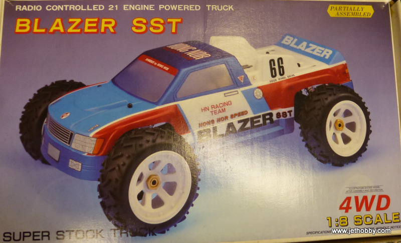 Hong Nor 2103 - Blazer SST, 1:8 Nitro Truck Kit with Muffler