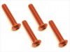 Square NAR-315OR - M3x15 7075 Button Head Hex Socket Screw, Orange