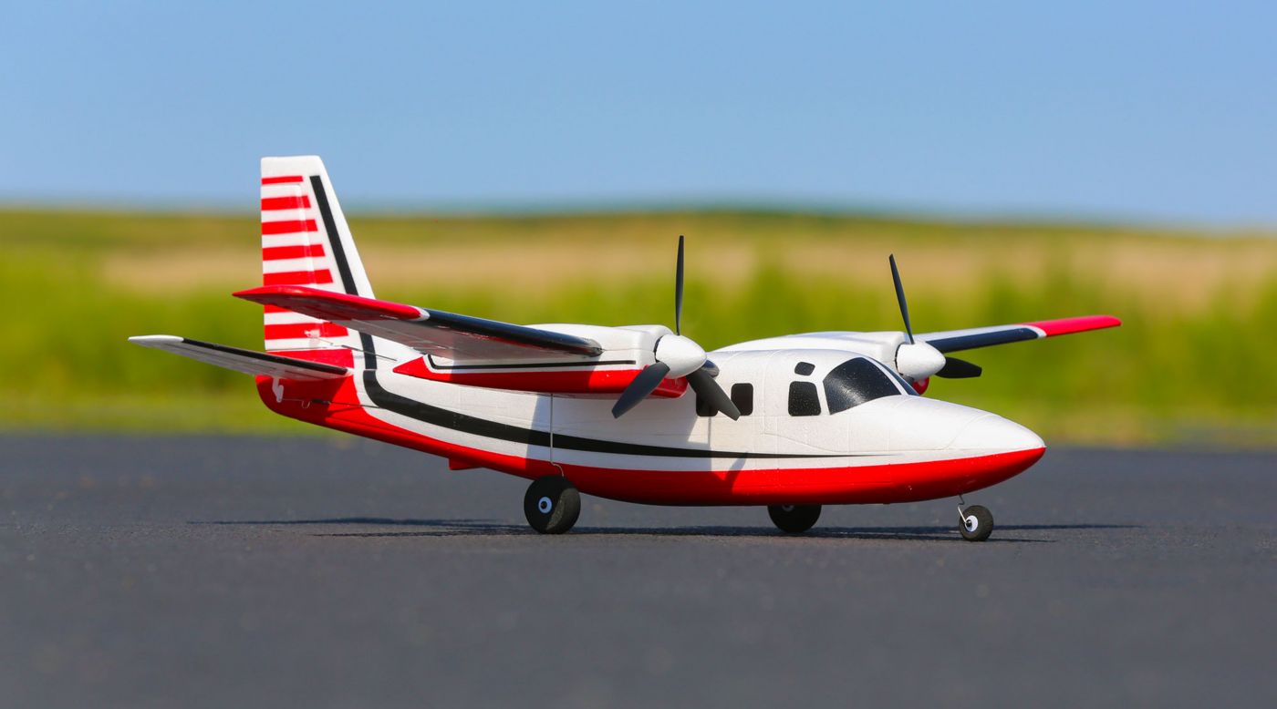 E-flite EFLU5850 - UMX Aero Commander BNF Basic with AS3X *DISCONTINUED*