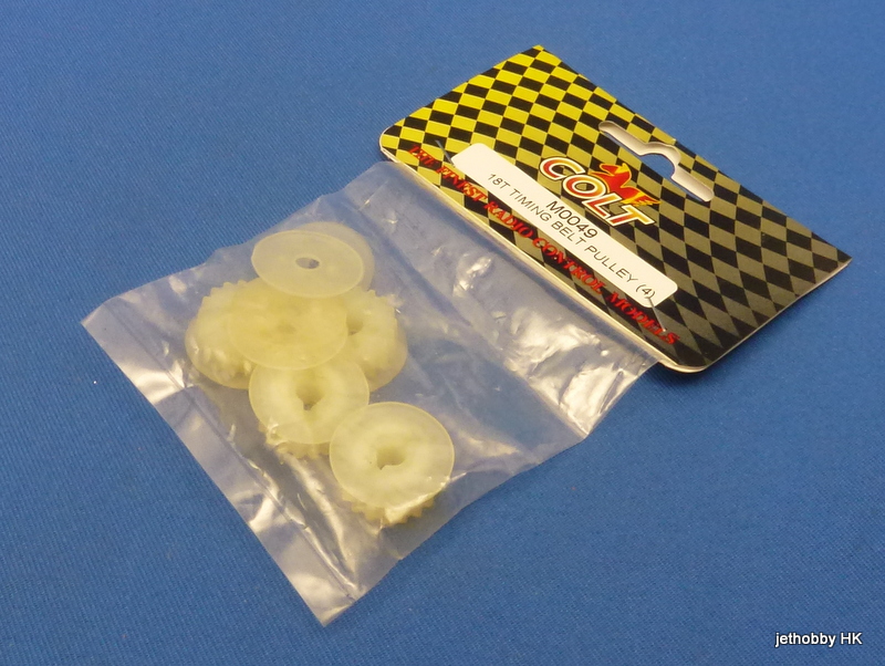 Colt M0049 - 18T Timing Belt Pulley 4 sets (1:10 Nitro Mini)