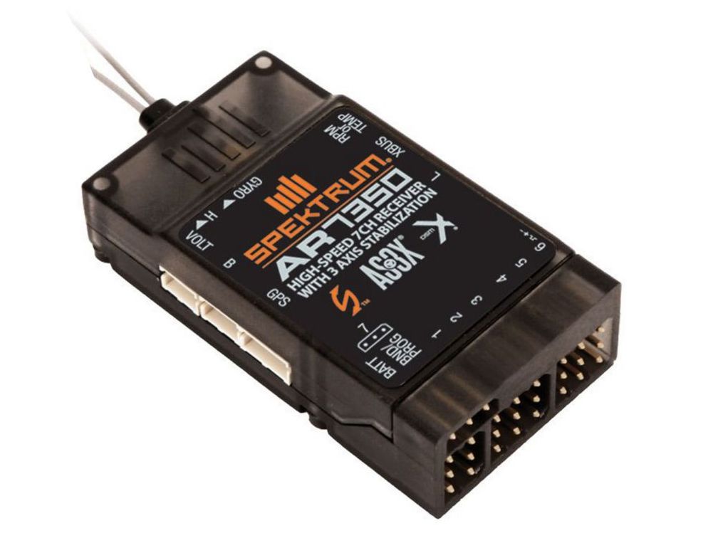 Spektrum SPMAR7350 - AR7350 7-Channel AS3X Receiver with Integrated Telemetry