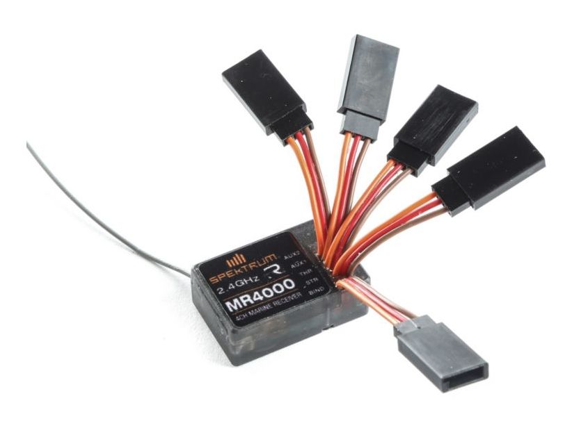 Spekrtum SPMMR4000 - MR4000 4-Channel DSMR Marine Receiver