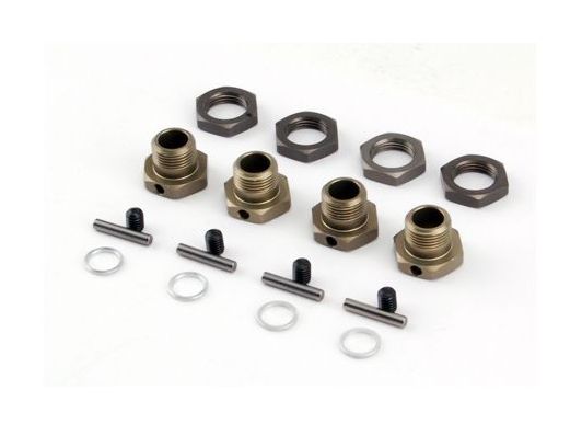 Losi LOSB3516 - 17mm Hex Adapter Set (LST2, MUG, AFT, XXL/2)
