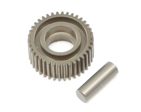 TLR TLR332070 - Aluminum Idler Gear & Shaft Laydown (22 4.0)