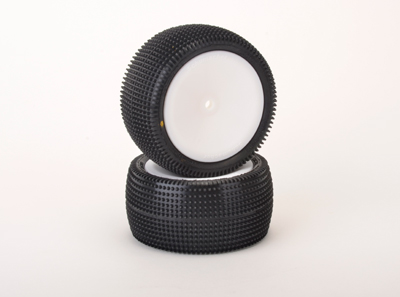 Schumacher U6839 - Cactus 1/10 - Rear - Yellow - Pre-Glued - pr