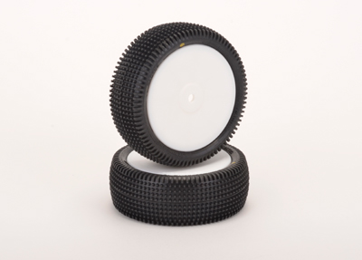 Schumacher U6841 - Cactus 1/10 - Front - 4WD - Yellow-Pre-Glued - pr