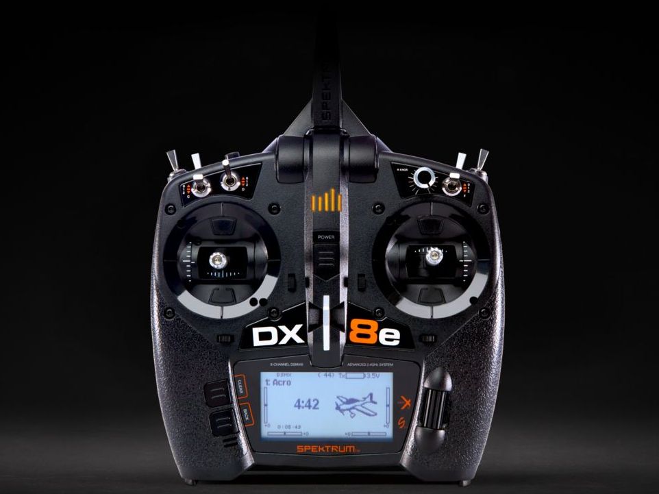 Spektrum SPMR8105 - DX8e 8-Channel DSMX Transmitter Only