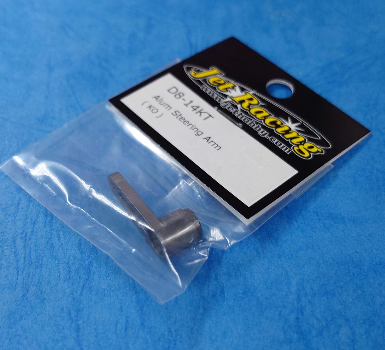 Jet Racing D8-14KT - Alum Steering Arm 23T (KO, Sanwa, Airtronic)