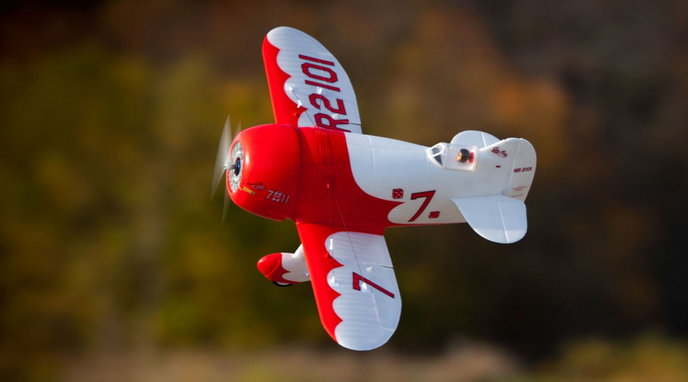 E-flite EFLU6150 - UMX Gee Bee R-2 BNF Basic with AS3X and SAFE Select