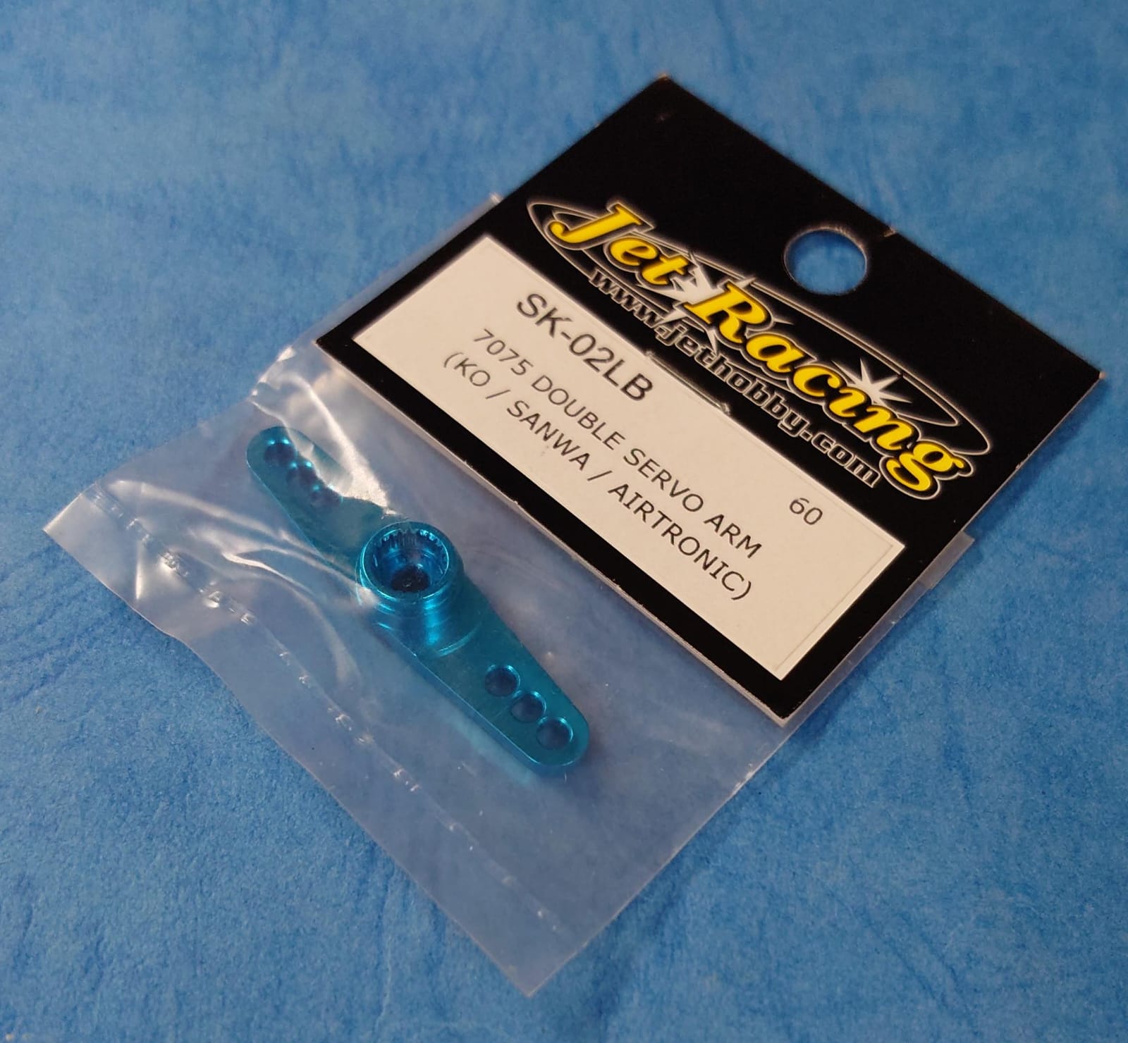 Jet Racing SK-02LB - 7075 Double Servo Arm (KO / Sanwa / Airtronic)