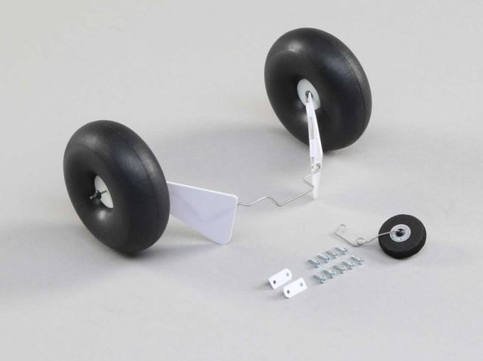 E-flite EFLU3954 - Landing Gear Set with Float Wire Screws (UMX Timber)