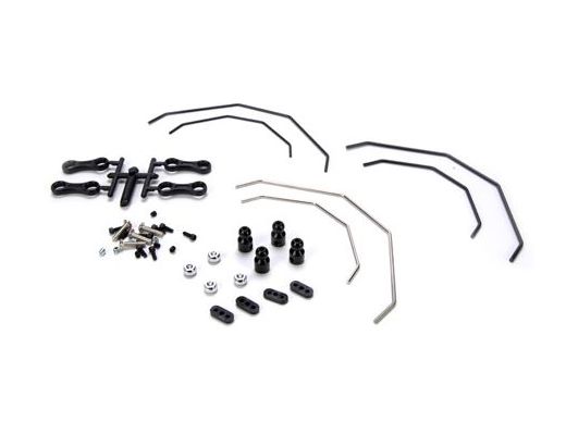 Losi LOSB2222 - Front/Rear Sway Bar Kit (10-T)