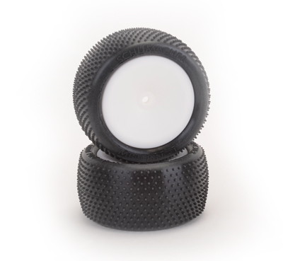 Schumacher U6818 - Mini Pin 1 - Rear - 1/10 - Yellow - Pre-Glued