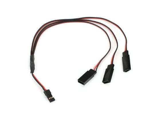 E-flite EFLRYH9TR - Triple Plug Y Harness