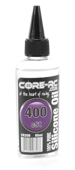 Core CR206 - CORE RC Silicone Oil - 400cSt - 60ml