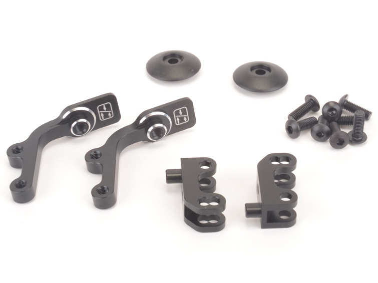 Schumacher U7420 - Alloy Adjustable Rear Wing Mount Set - Offroad *DISCONTINUED*