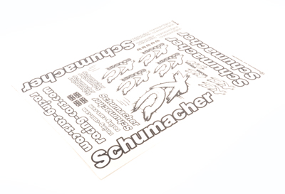 Schumacher U7450 - Decal Sheet - KC