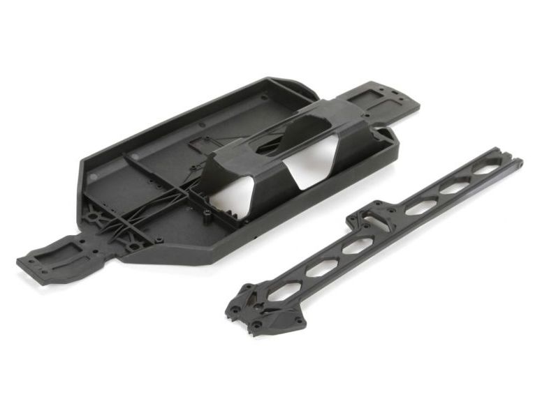 Losi LOS231016 - Chassis and Brace (TEN MT)