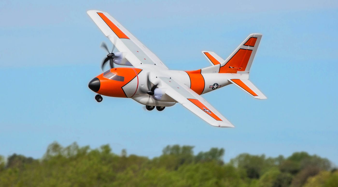 E-flite EFL5750 - EC-1500 Twin 1.5m BNF Basic with AS3X and SAFE Select