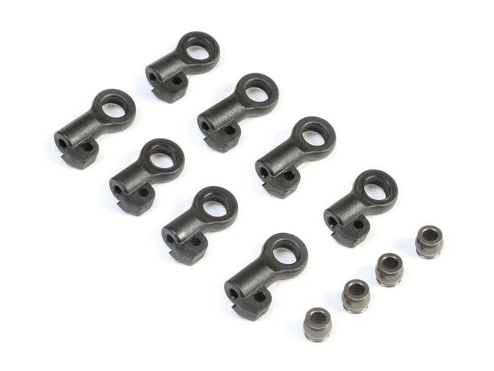 TLR 233031 - Shock End Set, G3 4-each