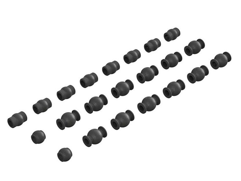 Arrma ARAC3851 (AR330518) - Composite Pivot Ball: 4x4 775 BLX 4S 