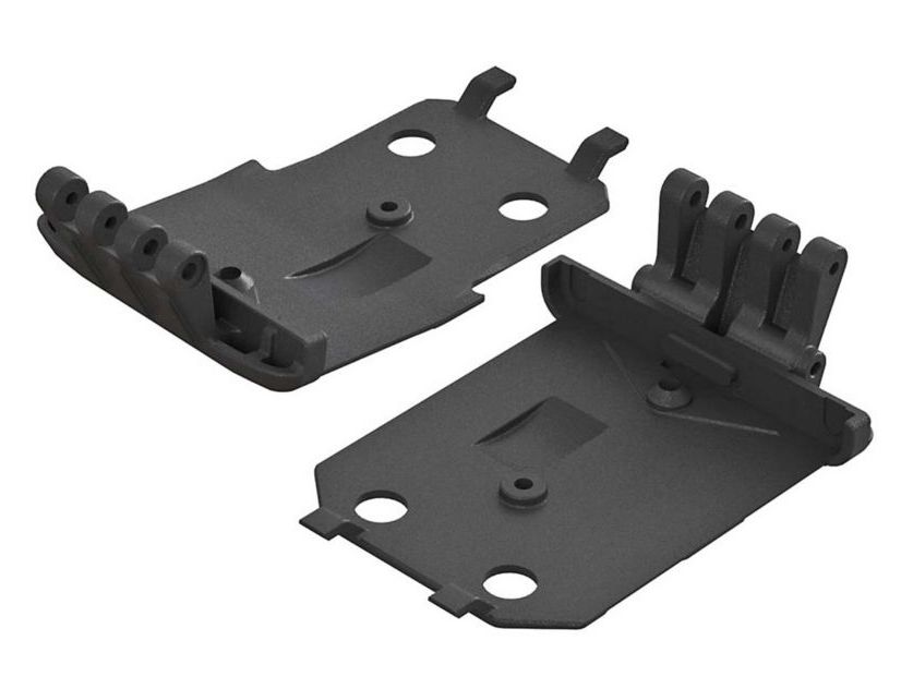 Arrma ARAC9260 - F/R Lower Skidplate (2): 4x4 Granite MEGA (AR320401) 