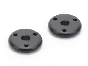 Schumacher U4701 - Big Bore Piston - 3 Hole Black 1.6 Rounded (pr)