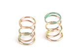 Schumacher U7888 - Front Spring Green Hard (Atom 2)