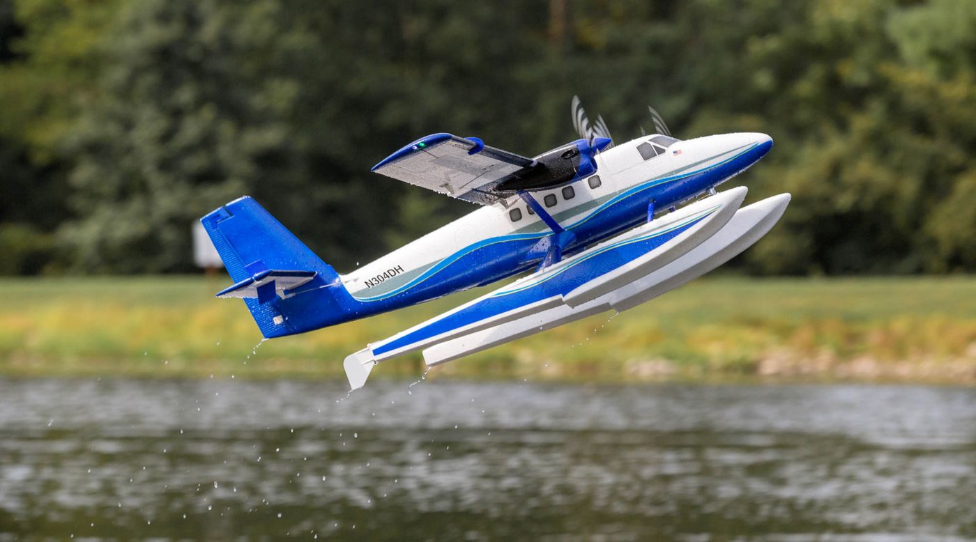 E-flite EFL30075 - Twin Otter 1.2m PNP, includes Floats