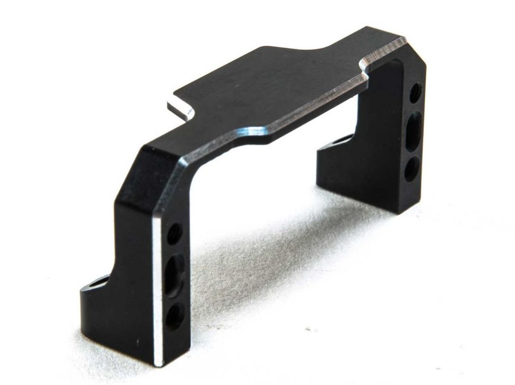 TLR 331036 - Servo Mount Aluminum, Black (22 5.0)