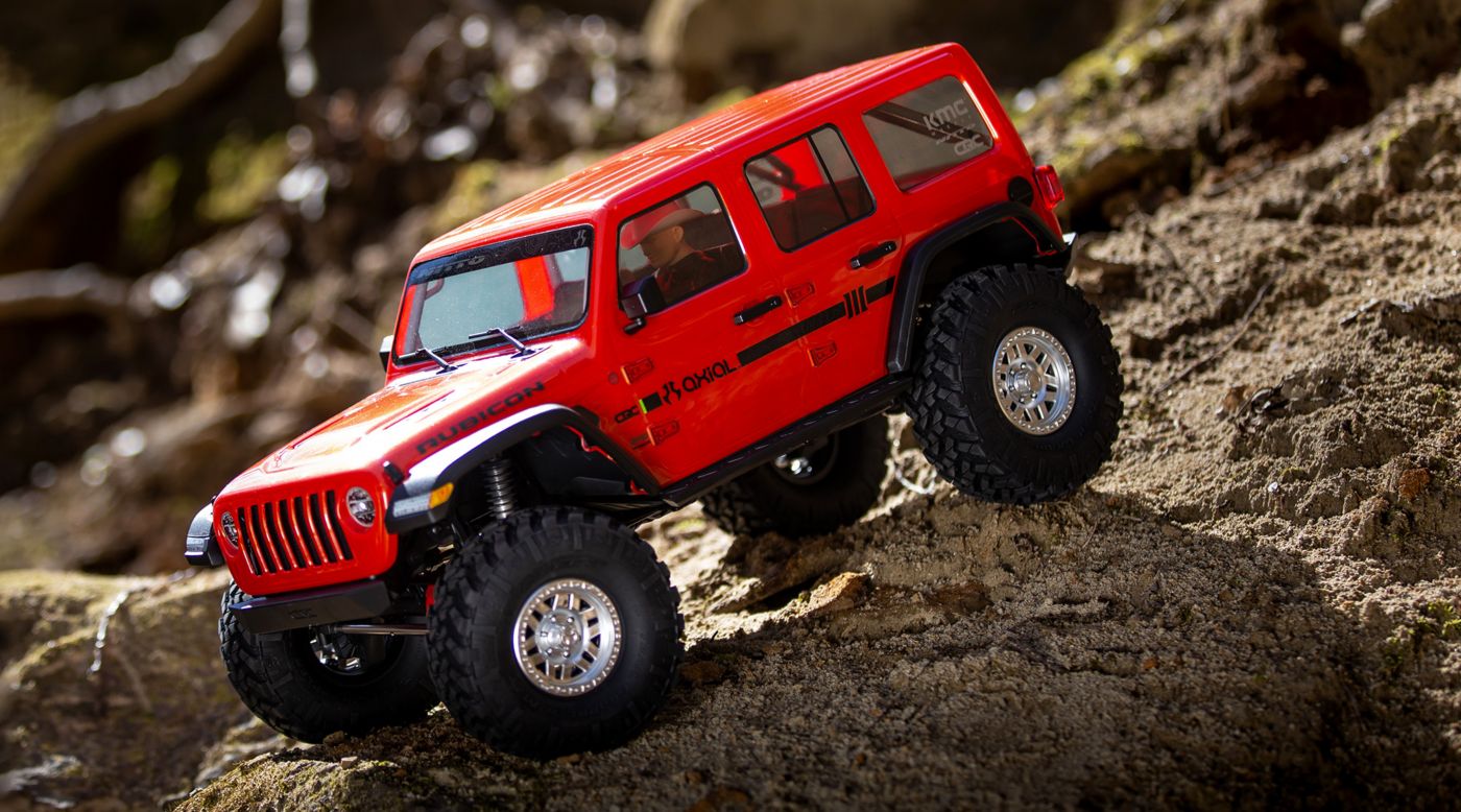 Axial AXI03003T2 - 1/10 SCX10 III Jeep JLU Wrangler with Portals RTR, Orange