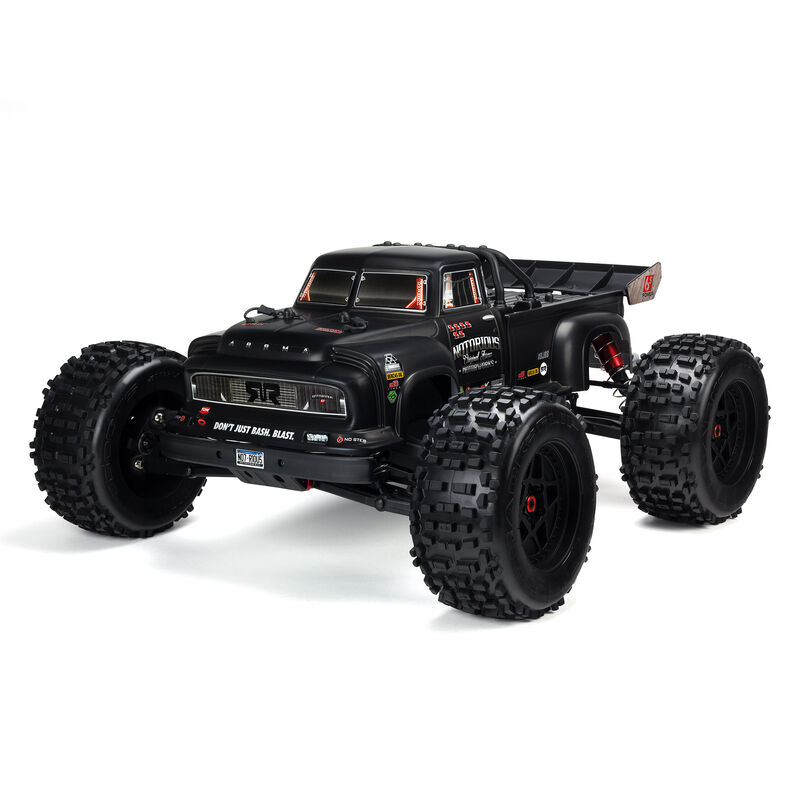 ARRMA ARA106044T1 - 1/8 NOTORIOUS 6S BLX 4WD Brushless Classic Stunt Truck with Spektrum RTR