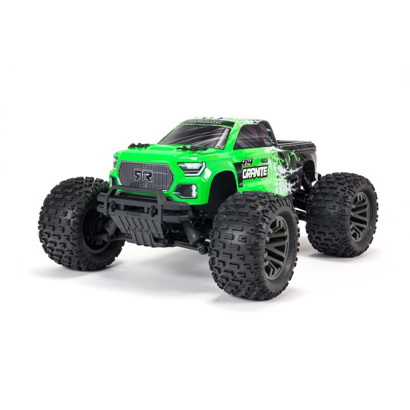 Arrma ARA4302V3T1 - 1/10 GRANITE 4X4 V3 3S BLX Brushless Monster Truck RTR, Green