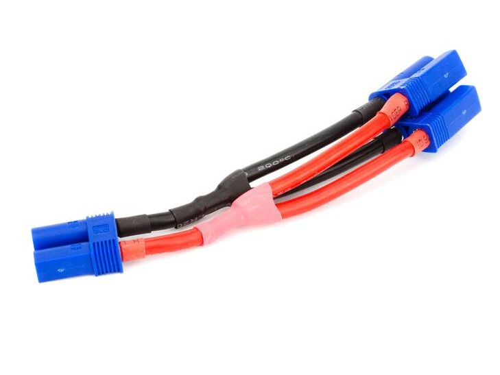 E-flite EFLAEC507 - Parallel Y-Harness: EC5 Battery, 10 AWG