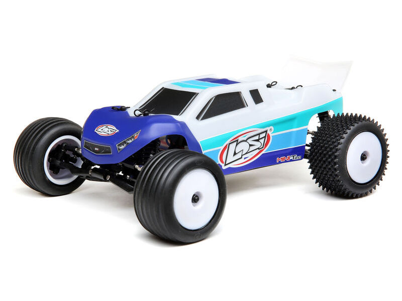 Losi LOS01019T2 - 1/18 Mini-T 2.0 2WD Stadium Truck Brushless RTR