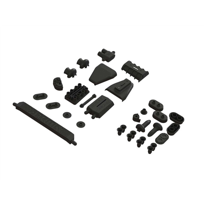 Arrma ARA480040 - 1/7 Scale Body Accessories, Set A