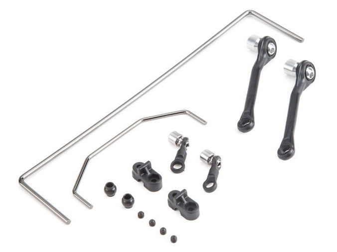 Losi LOS234006 - Front and Rear Sway Bar Links: Baja Rey